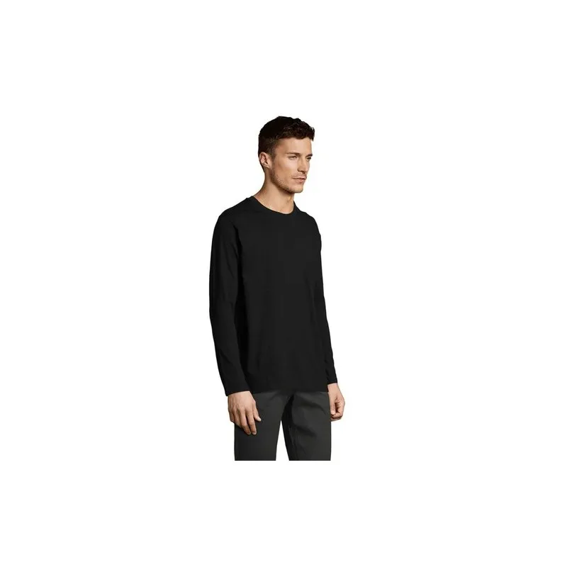 Tee-shirt Homme Personnalisé 100% Coton 190g - IMPERIAL MEN LSL Matières : papier Couleurs : blanc personnalisation sur mesure