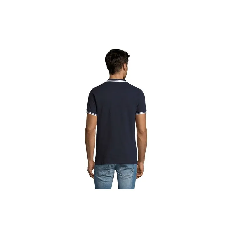 Polo Confortable Personnalisé 200 - Pasadena Men Couleurs : jaune fluo personnalisable avec votre logo