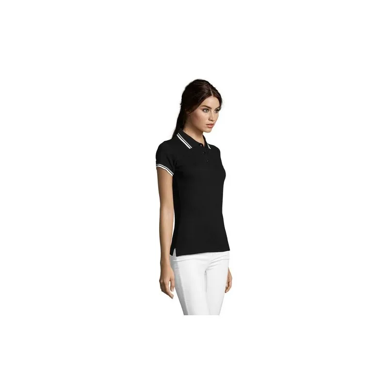 Polo Femme Personnalisé 200g 100% Coton - Pasadena Matières : verre Couleurs : transparent objet publicitaire robuste