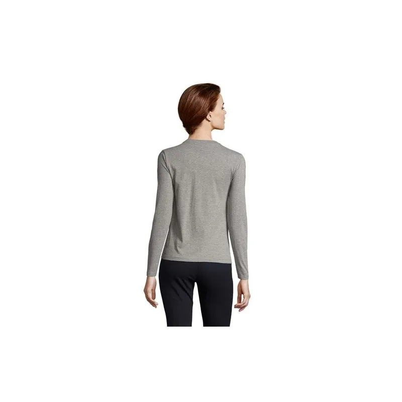 T-shirt Femme Personnalisé Élégant et Confortable - IMPERIAL LSL Matières : verre recyclé impression haute définition
