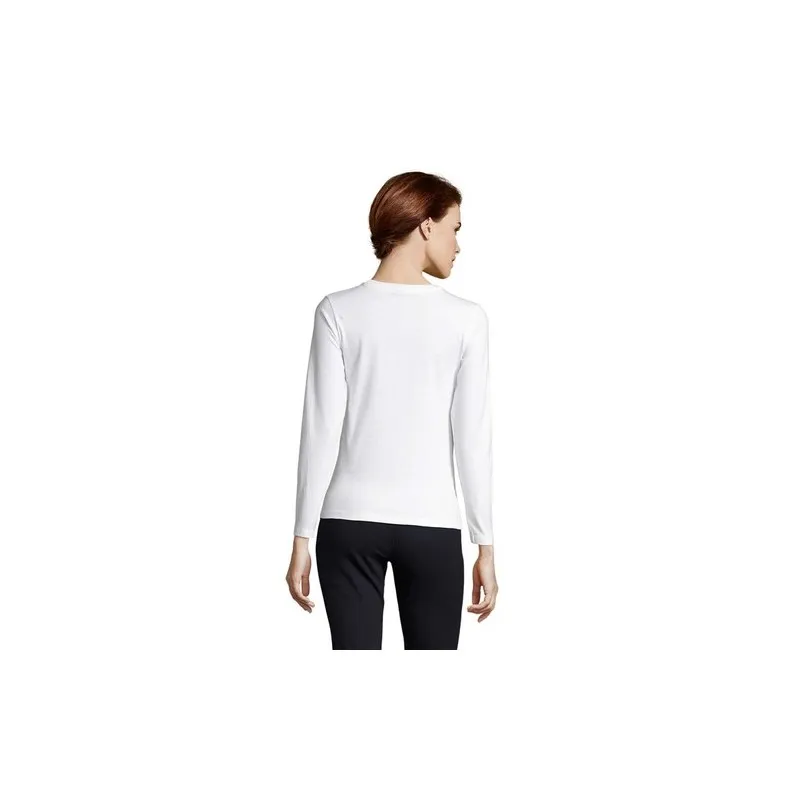 T-shirt Femme Personnalisé Élégant et Confortable - IMPERIAL LSL Matières : verre recyclé personnalisable avec votre logo