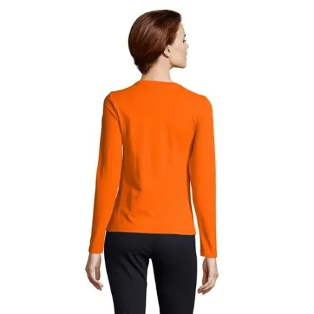T-shirt Femme Personnalisé Élégant et Confortable - IMPERIAL LSL Matières : carton Couleurs : blanc objet publicitaire robuste