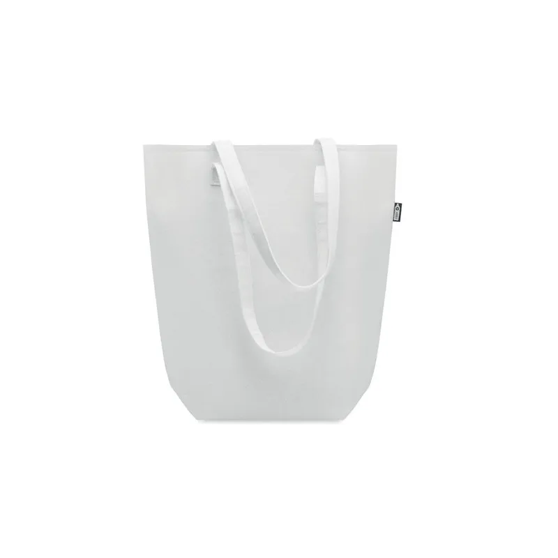 Sac Shopping Écologique en Feutre RPET Personnalisé NATA Couleurs : turquoise objet promotionnel éco-responsable