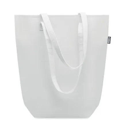 Sac Shopping Écologique en Feutre RPET Personnalisé NATA Couleurs : turquoise objet promotionnel éco-responsable