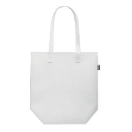 Sac Shopping Écologique en Feutre RPET Personnalisé NATA Couleurs : turquoise personnalisation rapide en France