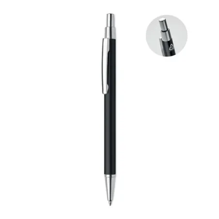 Stylo bille écologique en aluminium recyclé personnalisé DANA Matières : coton Couleurs : naturel objet promotionnel éco-respons