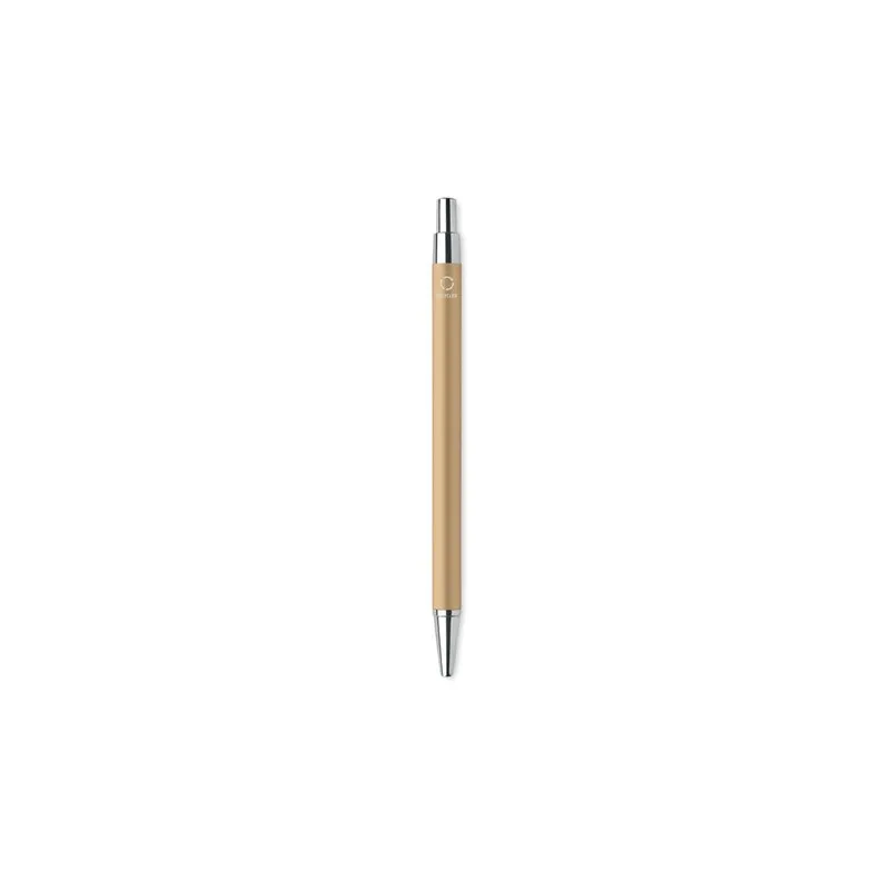 Stylo bille écologique en aluminium recyclé personnalisé DANA Matières : carton Couleurs : blanc cadeau entreprise pas cher