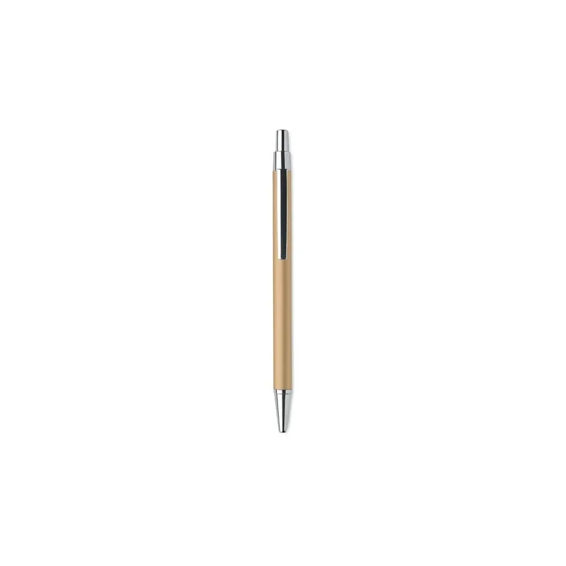 Stylo bille écologique en aluminium recyclé personnalisé DANA Matières : carton Couleurs : blanc livraison express 24h 48h