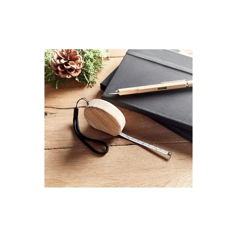 Mètre à Ruban Écologique en Bambou 2m Personnalisé SOKUTAI impression haute définition