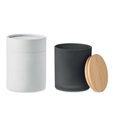 Bougie Écologique en Cire Végétale 280 gr Personnalisée KEOPS cadeau collaborateur premium