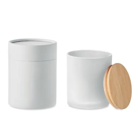 Bougie Écologique en Cire Végétale 280 gr Personnalisée KEOPS accessoire événementiel unique