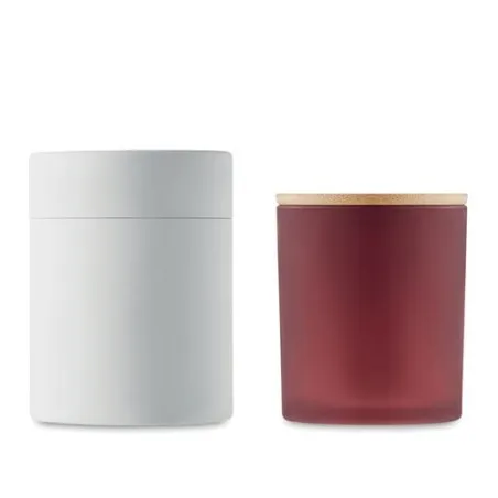 Bougie Écologique en Cire Végétale 280 gr Personnalisée KEOPS cadeau client original