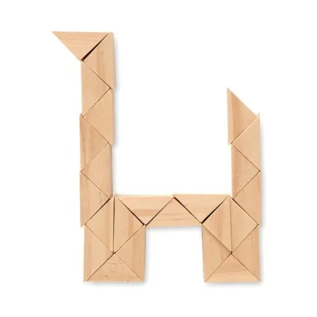 Casse-tête en bois personnalisé pas cher - Jeu de patience STUKIE Matières : bambou impression haute définition