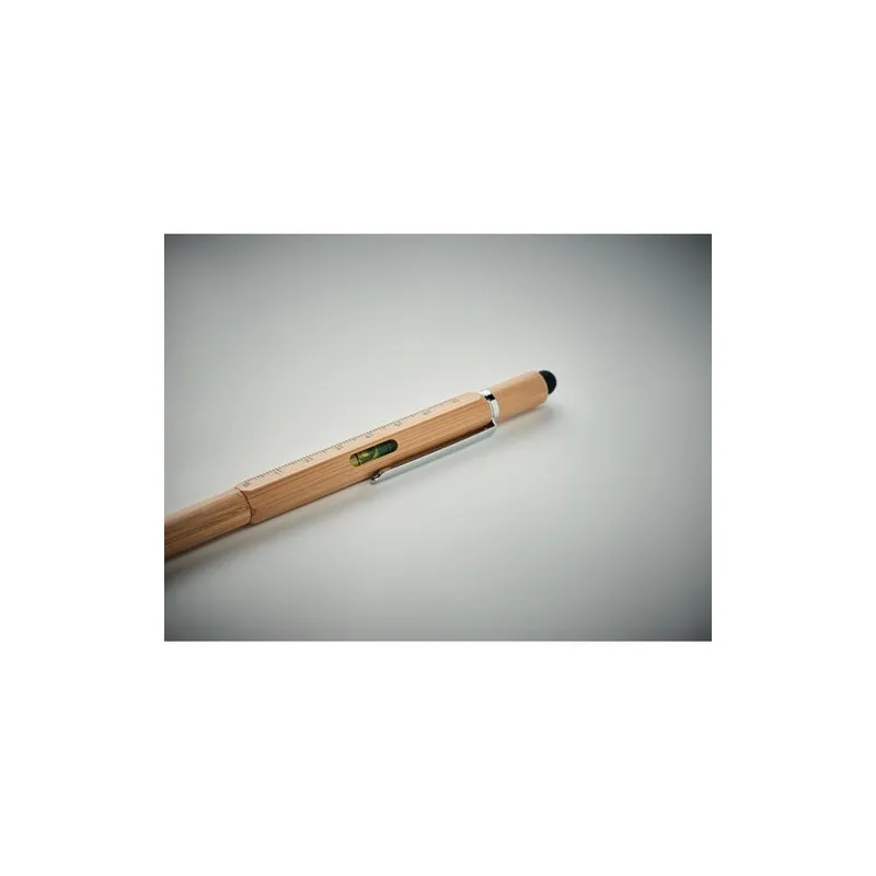 Stylo Niveau à Bulle en Bambou TOOLBAM Personnalisé