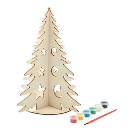 Sapin de Noël en bois écologique personnalisé - TREE AND PAINT Matières : polypropylène (PP)