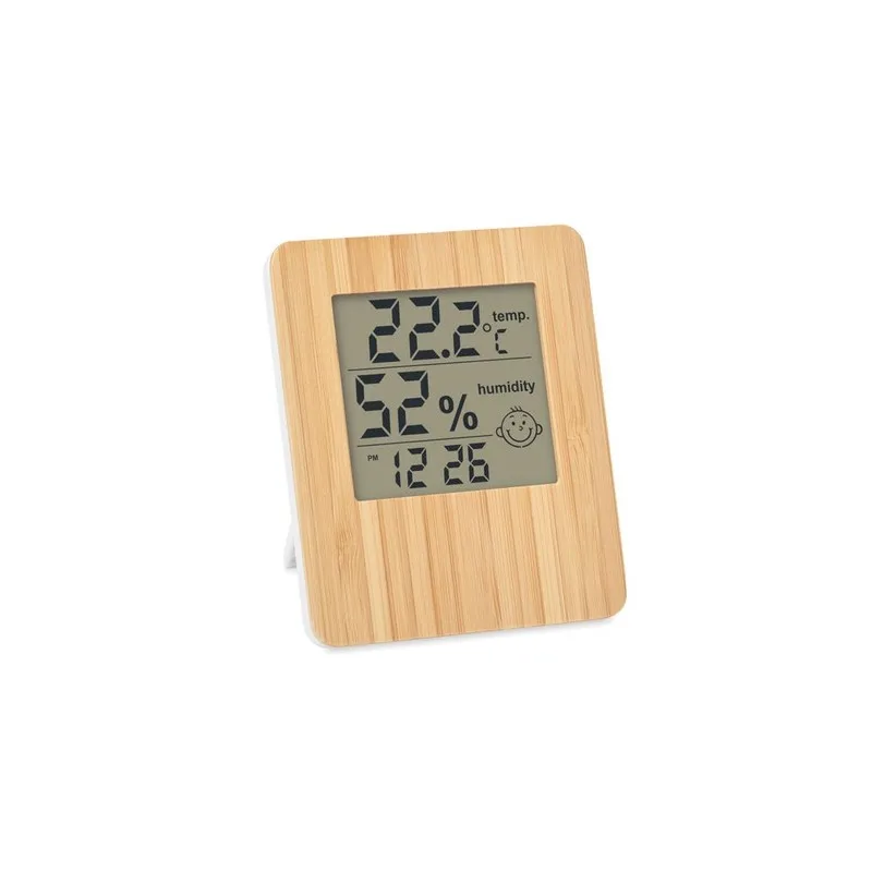 Station Météo en Bambou SUNCITY - Élégance Naturelle