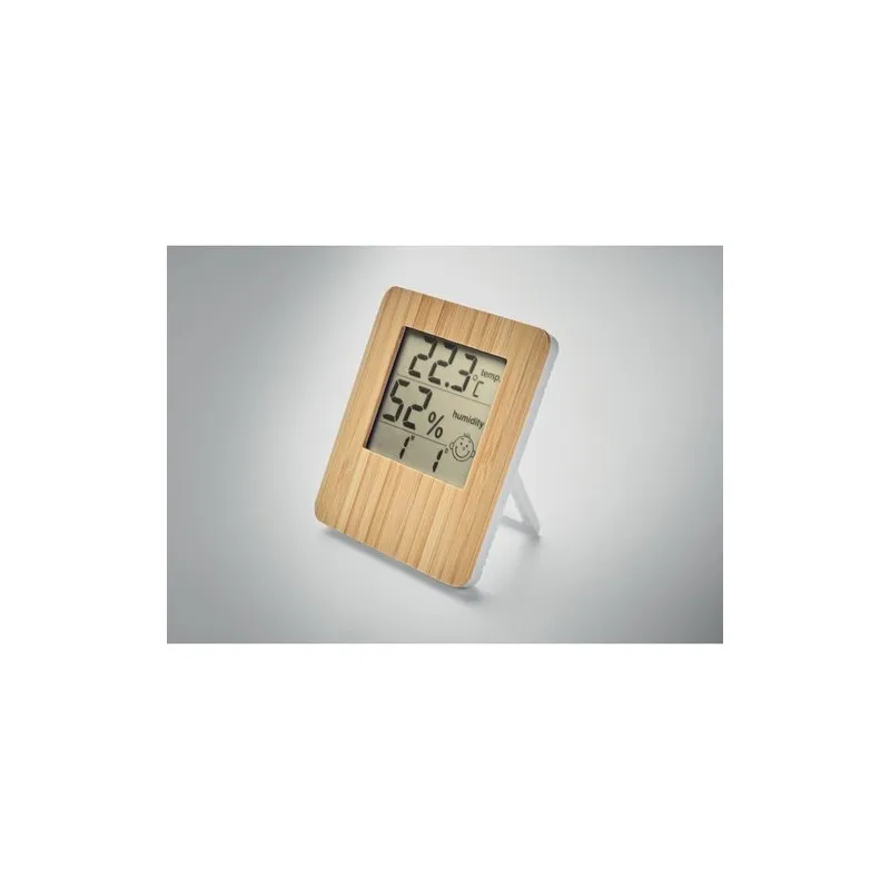 Station Météo en Bambou SUNCITY - Élégance Naturelle