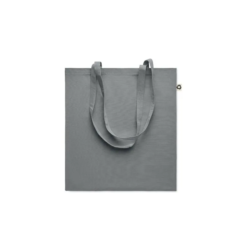 Sac Shopping Écologique en Coton Recyclé ZOCO COLOUR Matières : aluminium Couleurs : argenté objet promotionnel éco-responsable