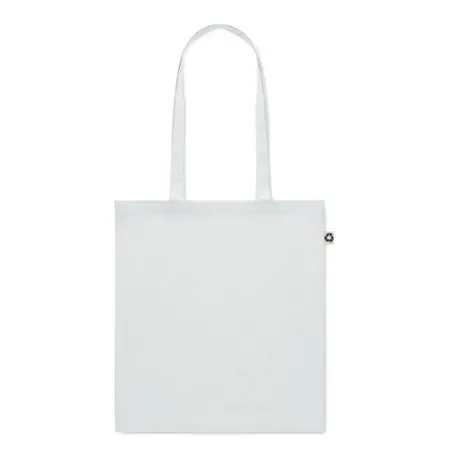 Sac Shopping Écologique en Coton Recyclé ZOCO COLOUR Matières : polyester Couleurs : noir objet publicitaire robuste