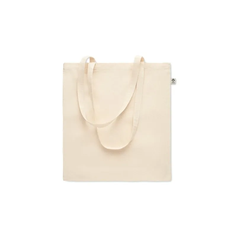 Sac Shopping Écologique en Coton Biologique Personnalisé NUORO Matières : métal Couleurs : bleu