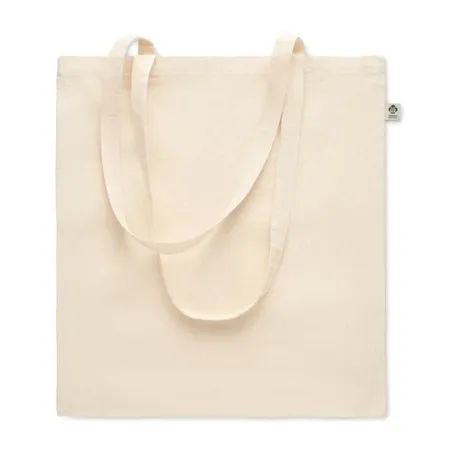 Sac Shopping Écologique en Coton Biologique Personnalisé NUORO Matières : métal Couleurs : bleu