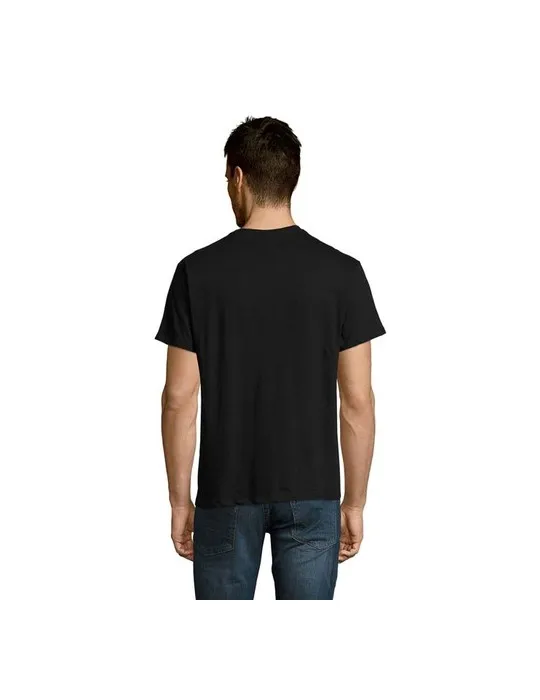 T-shirt Col V Personnalisable Écologique 150 | SOL'S VICTORY Matières : coton Taille textile : XL Couleurs : bleu marine cadeau 