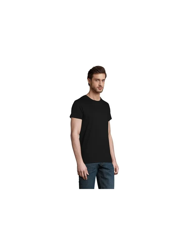 T-shirt Écologique Homme Confortable et Personnalisé - CRUSADER Matières : coton Taille textile : M Couleurs : bleu denim cadeau