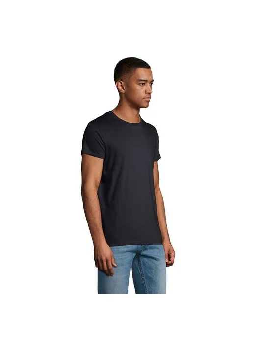 T-shirt Écologique Homme Confortable et Personnalisé - CRUSADER Matières : coton Taille textile : L Couleurs : vert pomme marqua