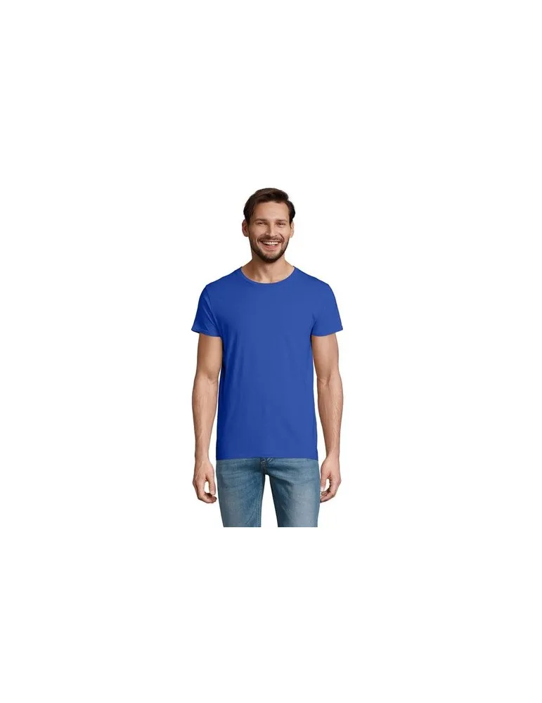 T-shirt Écologique Homme Confortable et Personnalisé - CRUSADER Matières : coton Taille textile : 4XL Couleurs : bleu royal marq