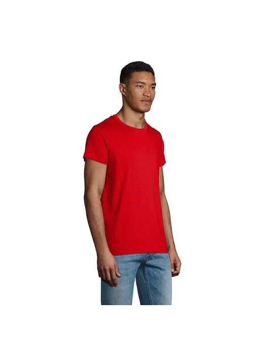 T-shirt Écologique Homme Confortable et Personnalisé - CRUSADER Matières : coton Taille textile : L Couleurs : bleu ardoise livr