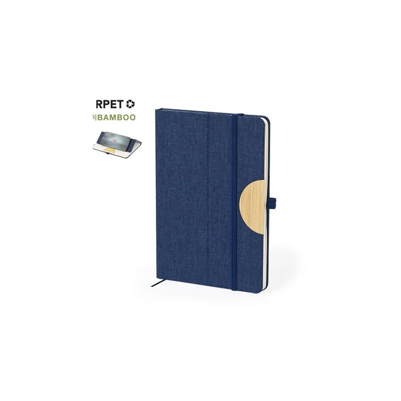 Bloc-notes personnalisé écologique - Support Jibs pas cher Matières : coton Taille textile : L Couleurs : anthracite chiné marqu