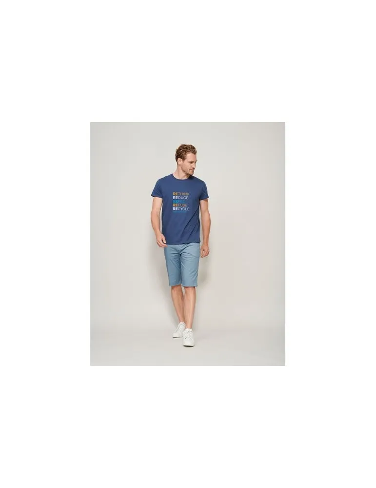 T-shirt Écologique Homme Confortable et Personnalisé - CRUSADER Matières : coton Taille textile : S Couleurs : jaune livraison e