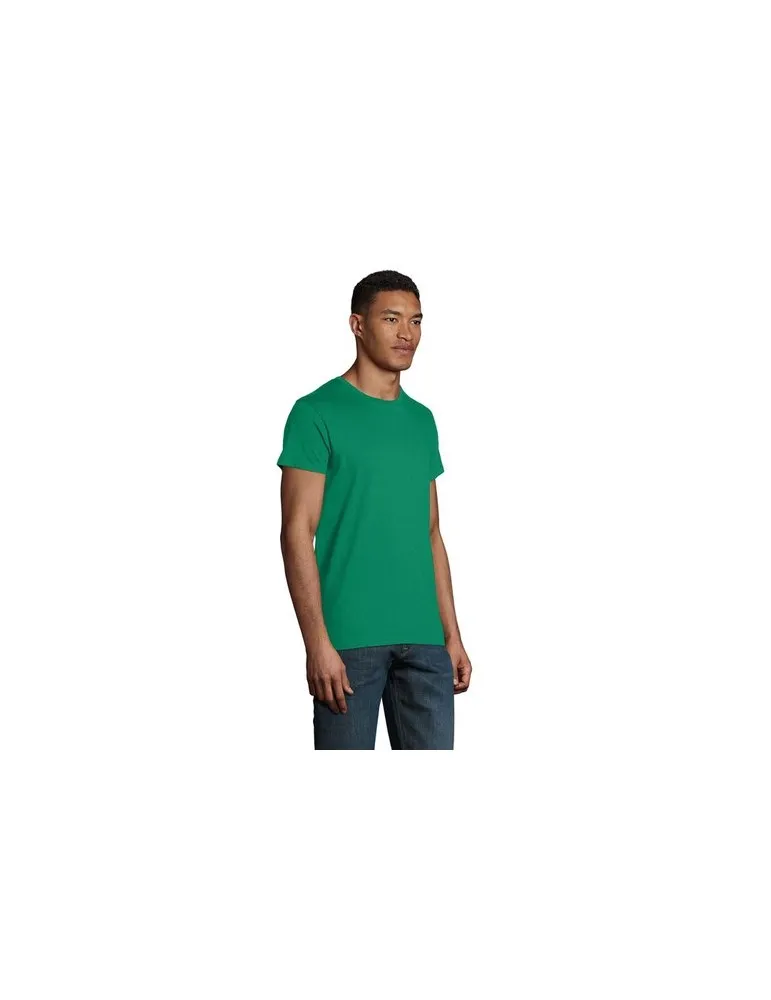 T-shirt Écologique Homme Confortable et Personnalisé - CRUSADER Matières : coton Taille textile : XS Couleurs : vert printemps o