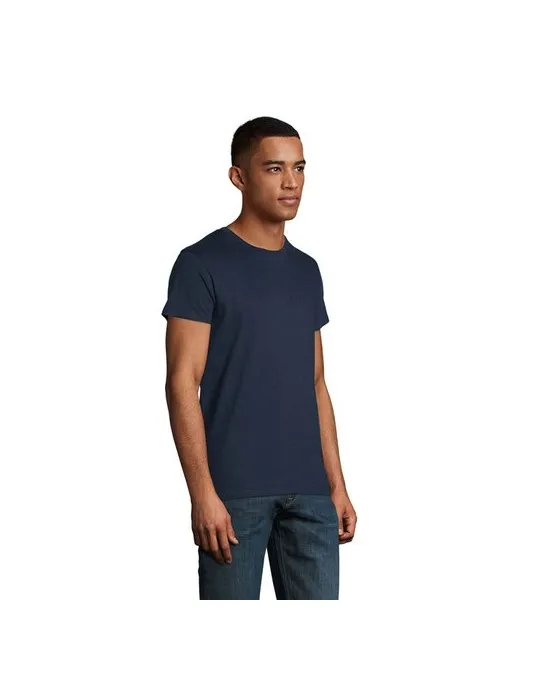 T-shirt Écologique Homme Confortable et Personnalisé - CRUSADER Matières : coton Taille textile : M Couleurs : french navy impre