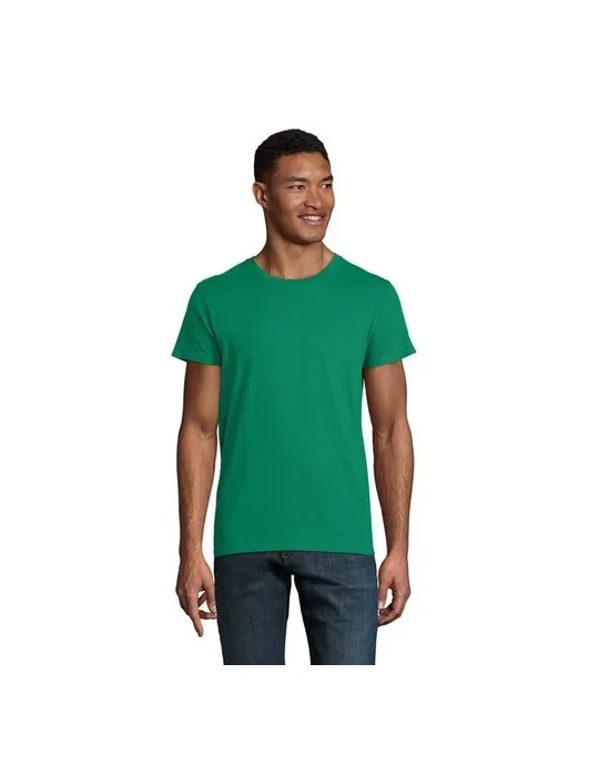 T-shirt Écologique Homme Confortable et Personnalisé - CRUSADER Matières : coton Taille textile : S Couleurs : lie de vin chiné 