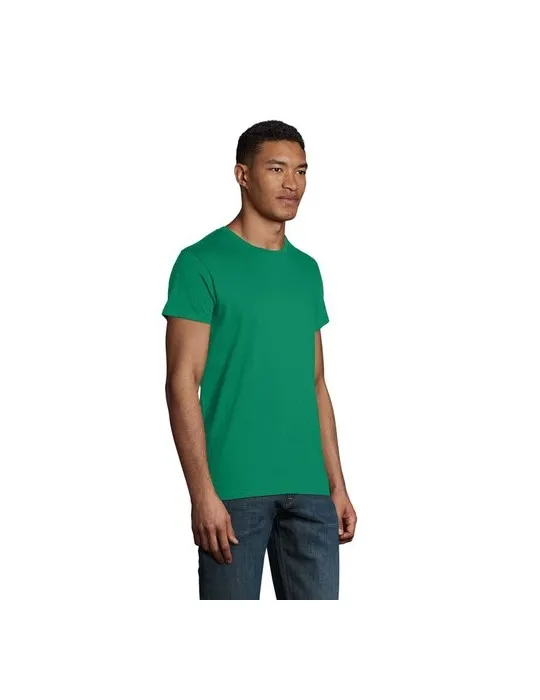T-shirt Écologique Homme Confortable et Personnalisé - CRUSADER Matières : coton Taille textile : S Couleurs : lie de vin chiné 