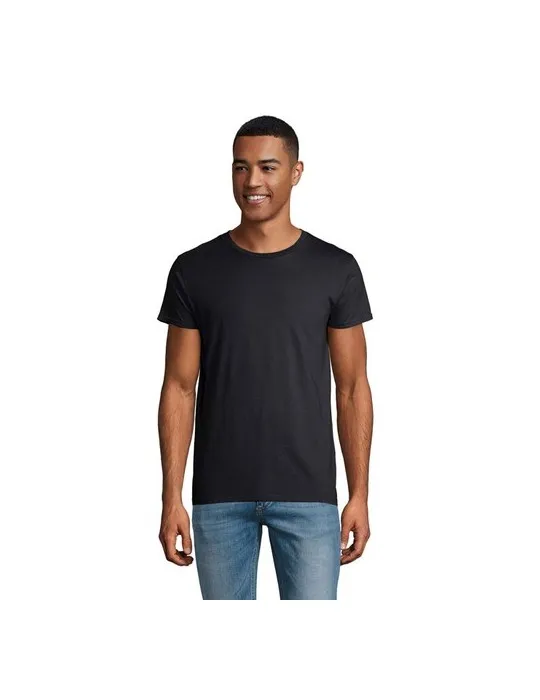 T-shirt Écologique Homme Confortable et Personnalisé - CRUSADER Matières : coton Taille textile : L Couleurs : gris chiné marqua