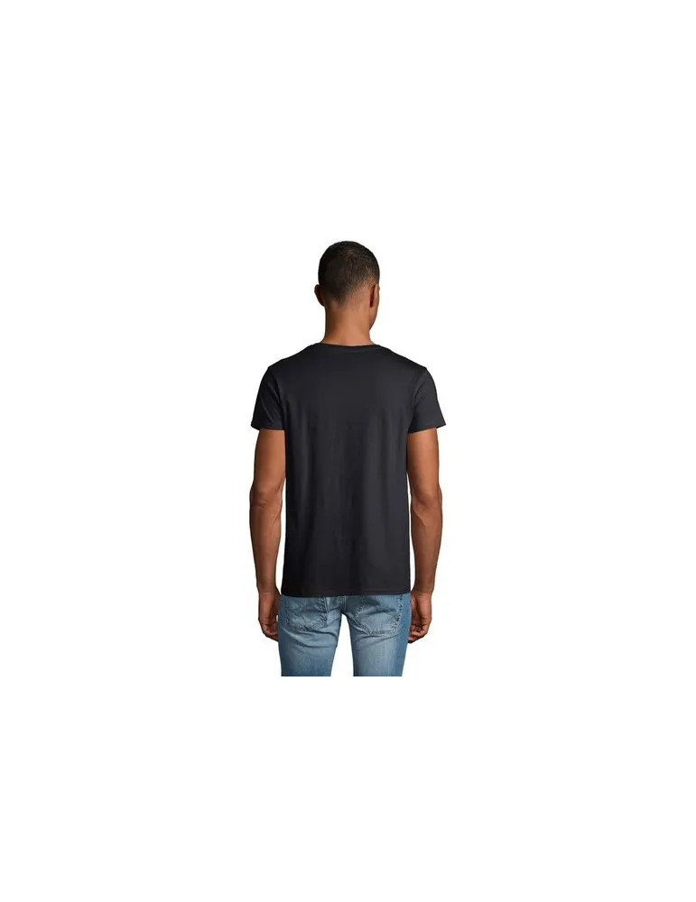 T-shirt Écologique Homme Confortable et Personnalisé - CRUSADER Matières : coton Taille textile : L Couleurs : gris chiné person