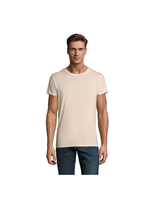 T-shirt Écologique Homme Confortable et Personnalisé - CRUSADER Matières : coton Taille textile : L Couleurs : rouge hibiscus im