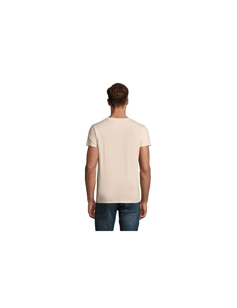 T-shirt Écologique Homme Confortable et Personnalisé - CRUSADER Matières : coton Taille textile : L Couleurs : rouge hibiscus ca
