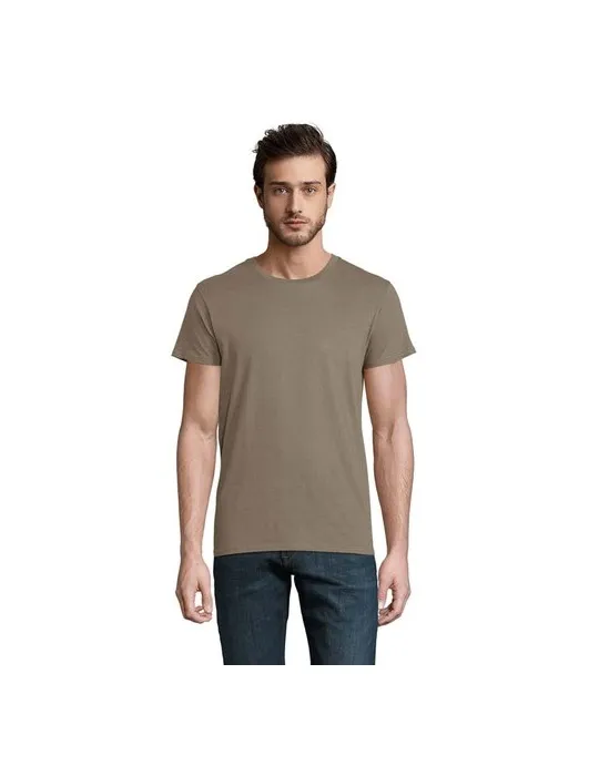 T-shirt Écologique Homme Confortable et Personnalisé - CRUSADER Matières : coton Taille textile : S Couleurs : bleu denim chiné 