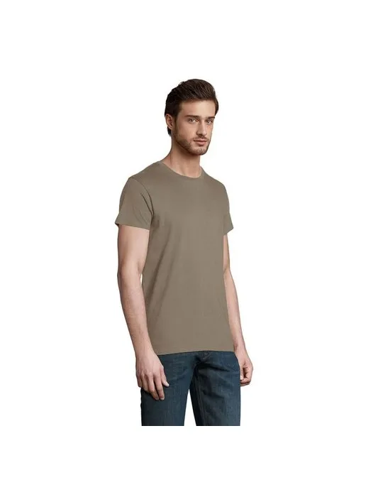 T-shirt Écologique Homme Confortable et Personnalisé - CRUSADER Matières : coton Taille textile : S Couleurs : bleu denim chiné 
