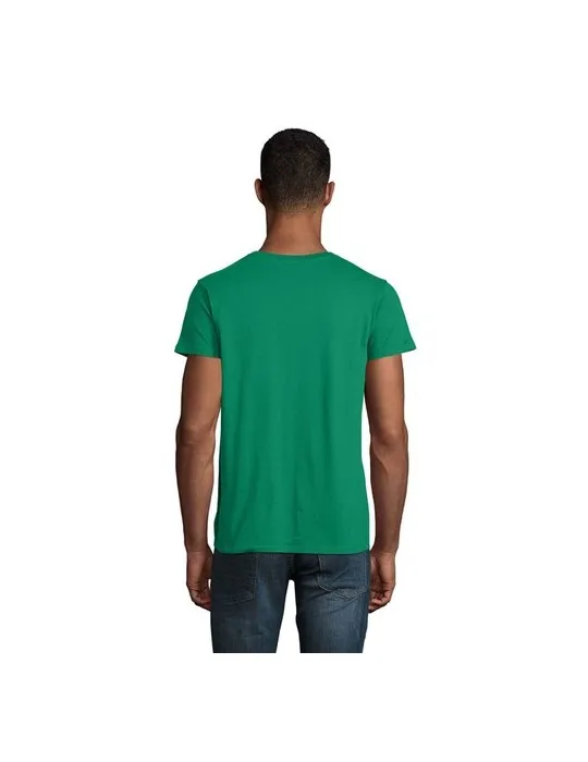 T-shirt Écologique Homme Confortable et Personnalisé - CRUSADER Matières : coton Taille textile : L Couleurs : bleu denim chiné 