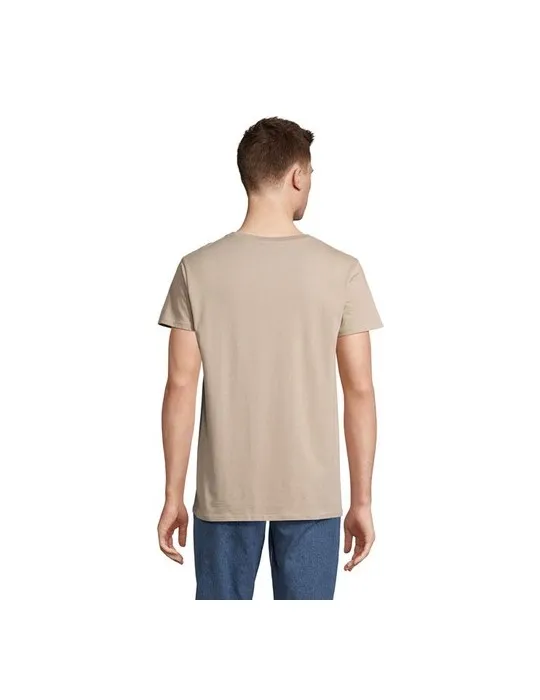 T-shirt Écologique Homme Confortable et Personnalisé - CRUSADER Matières : coton Taille textile : S Couleurs : gris pur personna