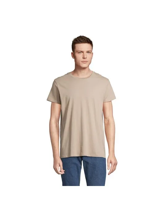 T-shirt Écologique Homme Confortable et Personnalisé - CRUSADER Matières : coton Taille textile : M Couleurs : gris pur livraiso