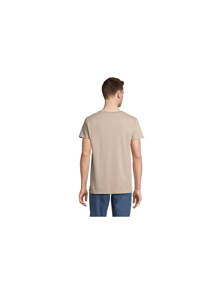 T-shirt Écologique Homme Confortable et Personnalisé - CRUSADER Matières : coton Taille textile : S Couleurs : vert prairie acce