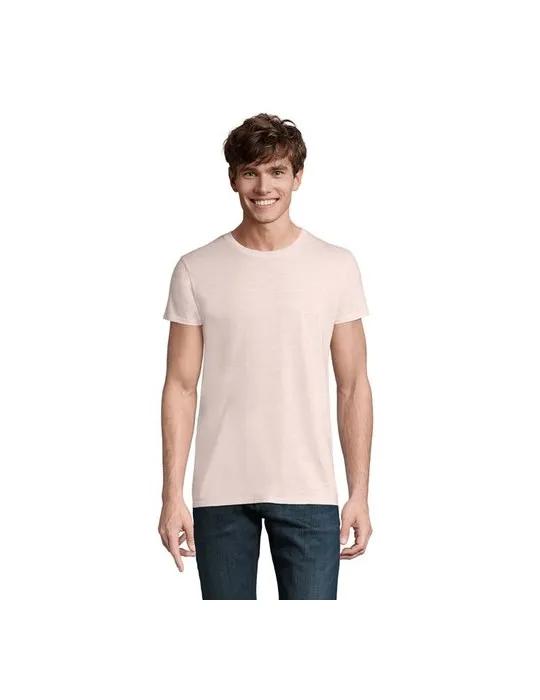 T-shirt Écologique Homme Confortable et Personnalisé - CRUSADER Matières : coton Taille textile : L Couleurs : gris chiné access