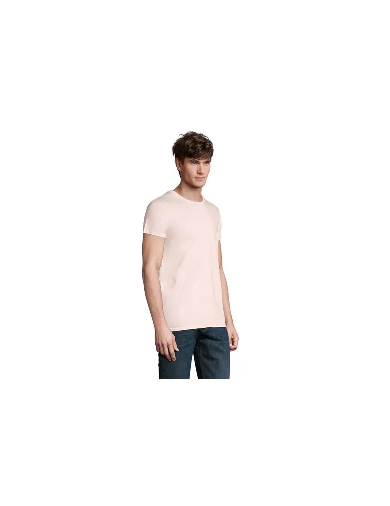 T-shirt Écologique Homme Confortable et Personnalisé - CRUSADER Matières : coton Taille textile : L Couleurs : gris chiné marqua