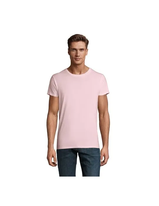T-shirt Écologique Homme Confortable et Personnalisé - CRUSADER Matières : coton Taille textile : L Couleurs : gris foncé person