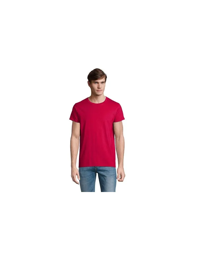 T-shirt Écologique Homme Confortable et Personnalisé - CRUSADER Matières : coton Taille textile : M Couleurs : bordeaux accessoi